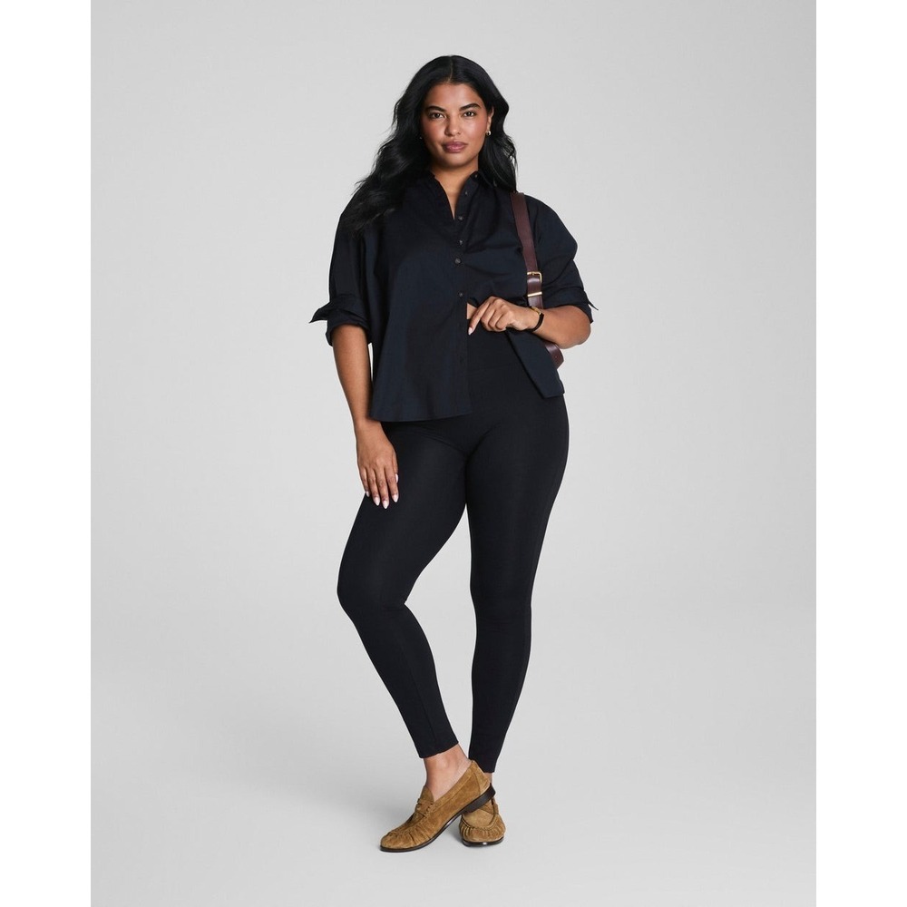 SPANX Everyday Legging Black Slimming Smoothing Compression SPANXshape Large